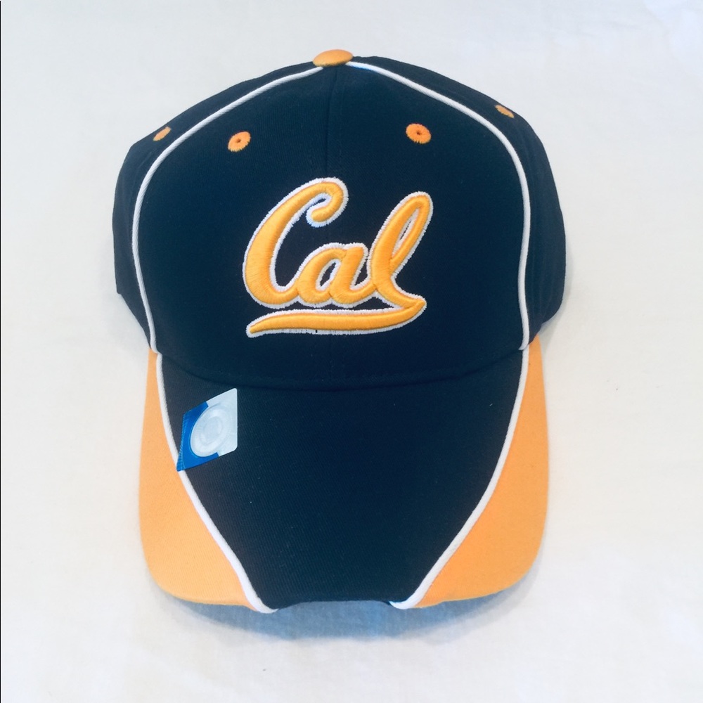 Structured Cal Bears multi color adjustable hat.